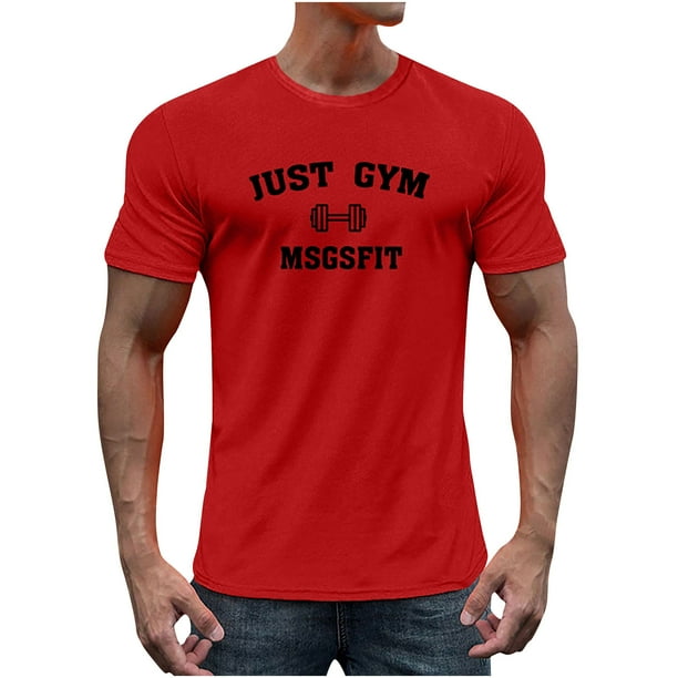 Camiseta Transpirable Delgada de los Hombres, Verano Suelto Ajuste Mitad de Manga Casual Top para el Aire Libre Y el Uso Diario, Camiseta de Moda Ligera