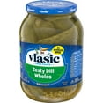 Vlasic Zesty Dill Pickles, Dill Pickle Spears, 46 Oz Jar