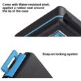 thumbnail image 5 of Camera Battery Memory Card Case, Memory Card Hard Protector Case Professional Water-Resistant Anti-Shock Camera Battery Storage Box for 2 Camera Batteries 4 SD Cards 2 XQD Cards or 2 CF Cards B, 5 of 5