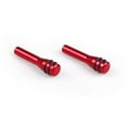 thumbnail image 2 of 4pcs Red Door Bolt Lock Pin Door Bolt Decoration For Mercedes Benz W205 GLC W213, 2 of 6
