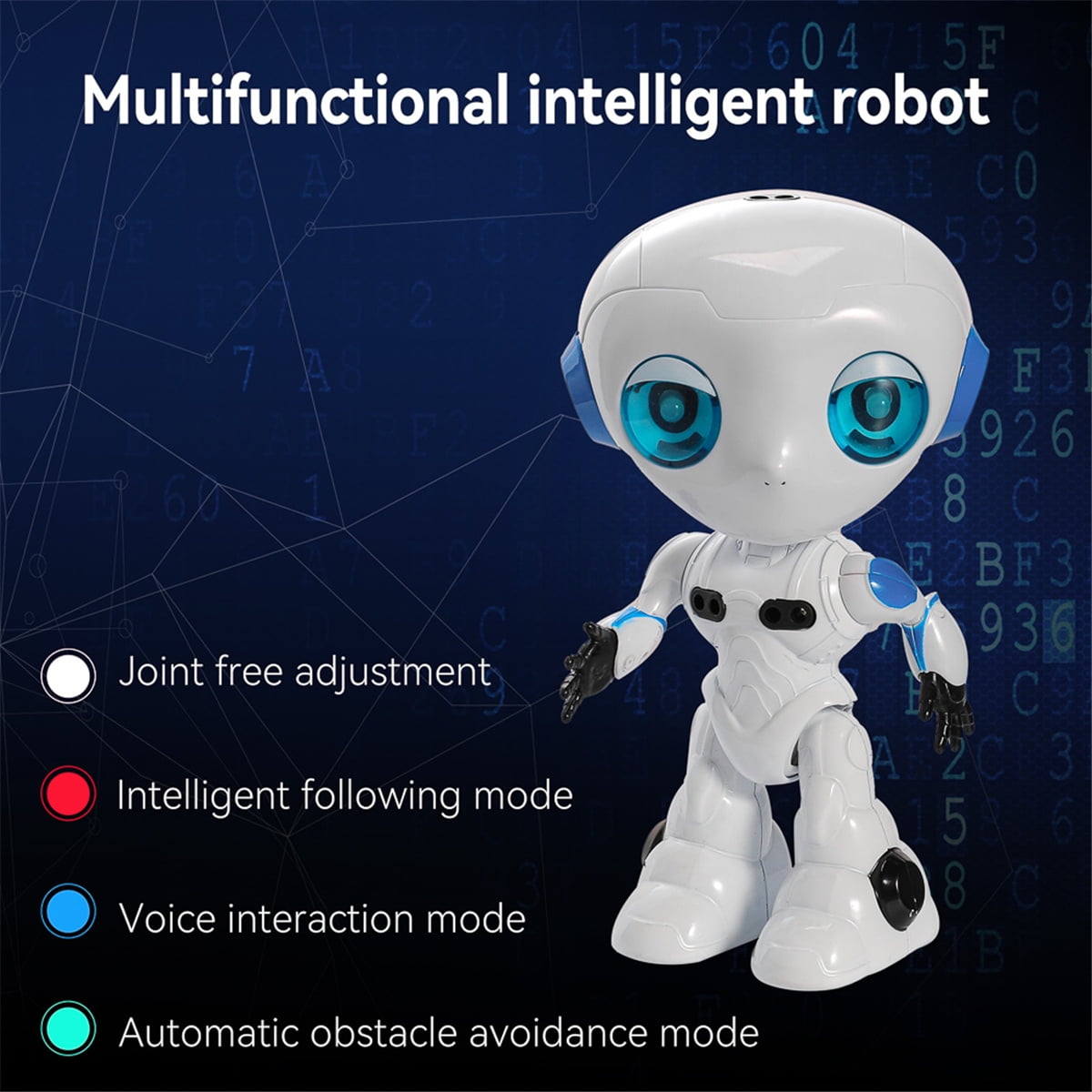 Robot Jouet Éducatif Interactif Robot Tactile Jouet Interactif Robot Mignon  Robot Intelligent Cadeau Pour Enfants, Protection Des Acheteurs De 90  Jours