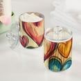 thumbnail image 5 of High-value clear storage jars keep life organized and within reach! Colorful Hearts Pattern, 5 of 7