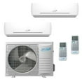 thumbnail image 2 of Air-Con Sky Pro Series 18,000 BTU 18.5 SEER Single Zone Concealed Duct Mini-Split Heat Pump System, 2 of 2