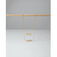 thumbnail image 4 of Zuwelria S925 Real Silver Beautiful Plain Pendant Necklace for women Gift Propose 18K Yellow Gold Plated Over Silver Necklaces, 4 of 8