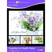 Warner Press Get Well Greeting Cards, Comfort in God's Care, Box of 12