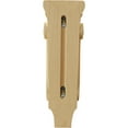 thumbnail image 4 of Ekena Millwork 5 1/8"W x 3 3/8"D x 15 1/2"H Medium Acanthus Pilaster Wood Corbel, Maple, 4 of 4