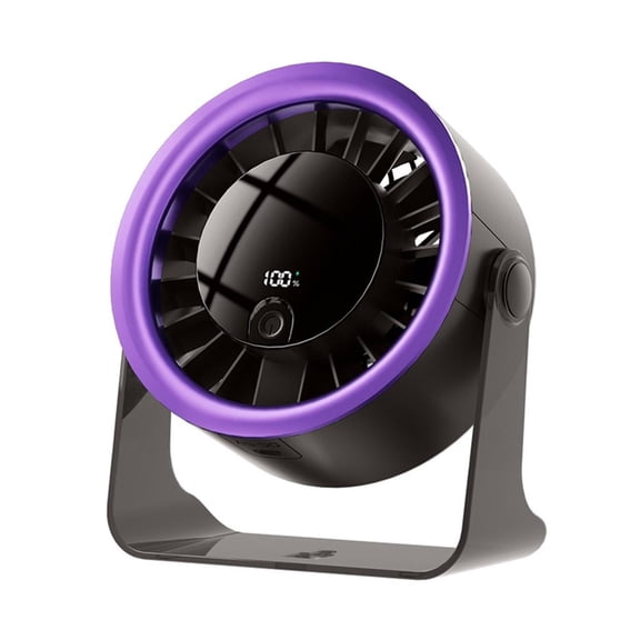 ZELVINN Multi Setting Mini Circulation Fan Having LED Power Meter for Inside and Outside Areas
