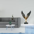 thumbnail image 2 of Estatua Abstracta De Resina De Ala De Fuego, Escultura De Arte Moderno, Adorno Feng Shui, Figura Decorativa Para Vitrina, Sala De Estar O Interior., 2 of 8