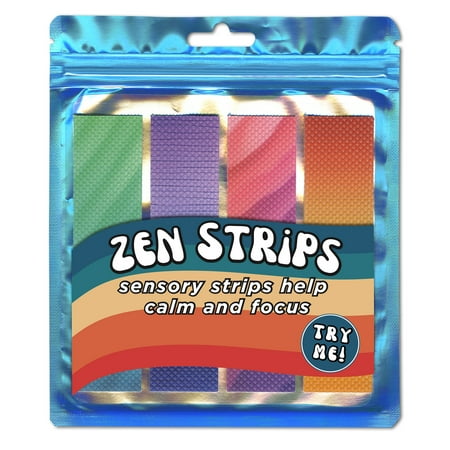 The Pencil Grip Zen Strips, Bumpy Gradient Set 1, 4 Per Set, 6 Sets
