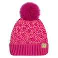 thumbnail image 4 of CC Kids Sequin Faux Fur Pom Beanie, 4 of 15