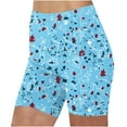 thumbnail image 1 of KIHOUT Shorts de Course Légers pour Femmes, Mode Imprimée, Gym Yoga Athlétique, Shorts de Sport pour Femmes, 1 of 3