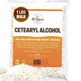 thumbnail image 1 of Alcohol CETEARYL (1 lbs / 16 oz) puro extraído de aceites de coco y palma. Gránulos premium de alcohol cetearílico para hacer lociones, cremas, exfoliantes, champús, acondicionadores, humectantes |, 1 of 5