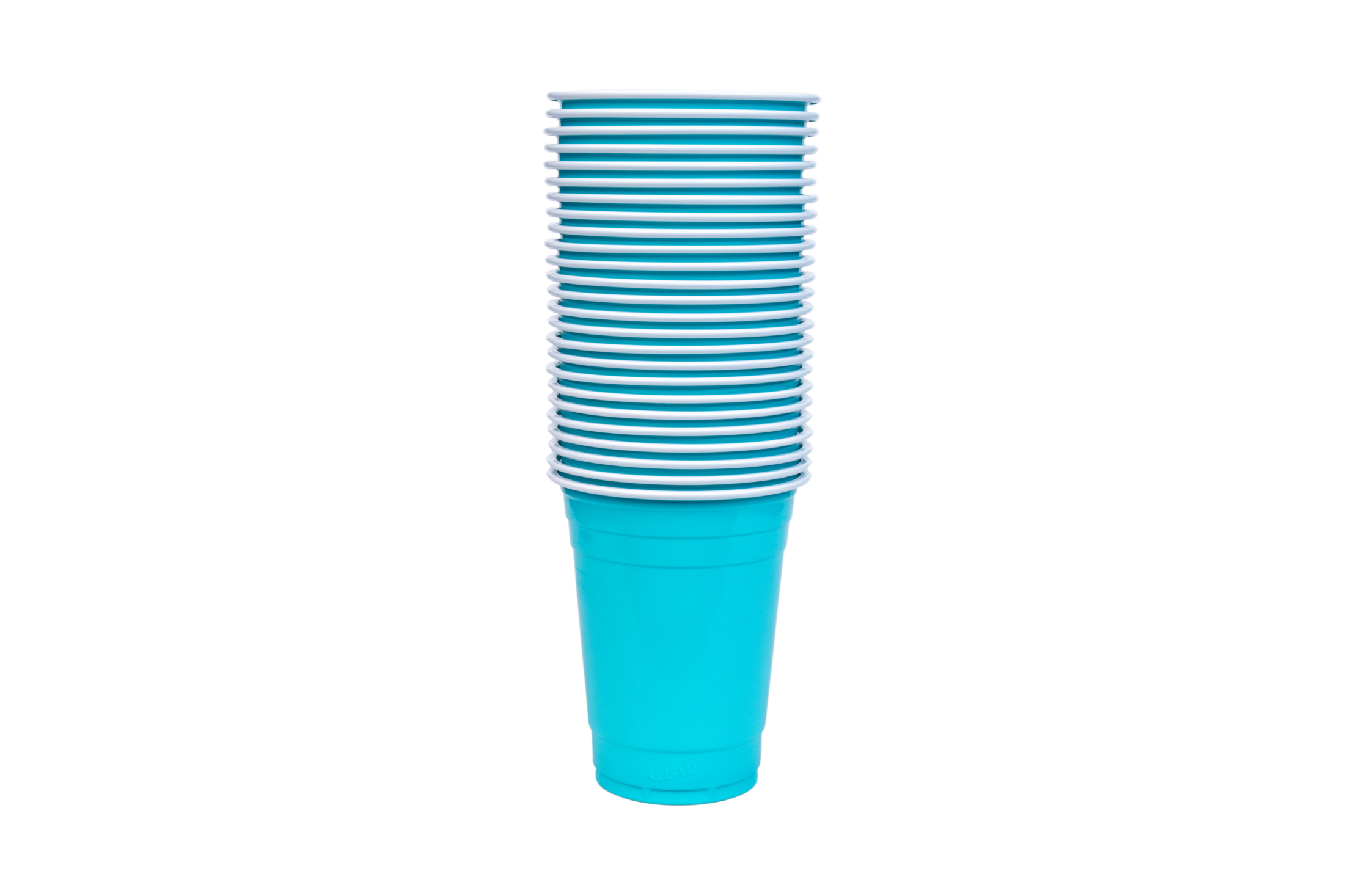 Glad 16 oz Multicolor Plastic Party Cups, 100-Pack photo 3