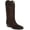 Cafe Noir, variant on Women's Rue Western Boot Black Suede 7M