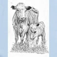 thumbnail image 2 of CafePress - Cow & Calf Infant Bodysuit - Baby Light Bodysuit, Size Newborn - 24 Months, 2 of 4
