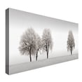 thumbnail image 4 of Masterpiece Art Gallery Snowy Tree Line by Ilona Wellmann Canvas Photo Graphic Art Print 12" x 36", 4 of 4