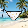 thumbnail image 2 of VNKIDY Womens Ladies Low Rise Side Tie Hot Dog Print Quick Dry Stretch Bikini Bottoms For Summer Beach Pool Wear Swimming Activities Black M, 2 of 4