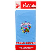 Nuvalu Table Cover L. Blue "Deluxe" Peva 0.09mm / 54 X 108"