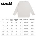 thumbnail image 2 of 12.3oz Men's Fleece Crewneck Sweatshirt Thick Loose fit Soft Basic Pullover Sweatshirt（Rice gray）, 2 of 5