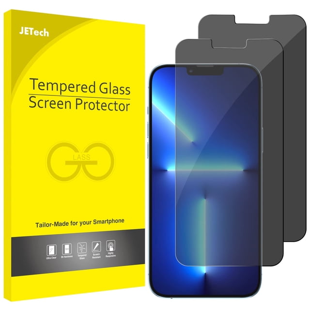 Protector de pantalla de privacidad JeTech para iPhone 13 Pro Max de 6.7 pulgadas