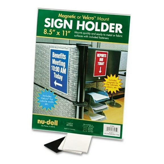 Acrylic Sign Holder, 8 1/2 X 11, Clear | Bundle of 2 Each