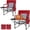 Red, variant on SUNSPIRE 2 Pack Camping Directors Chair with Side Table, Portable Folding Compact Design, Heavy Duty Lawn Chair with Pocket for Camping Lawn Sports and Fishing, 400 lbs Capacity, Blue