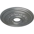 thumbnail image 3 of Ekena Millwork 17 5/8"OD X 3 5/8"ID X 1 7/8"P Orleans Ceiling Medallion (Fits Canopies up to 4 5/8"), Hand-Painted Platinum, 3 of 7
