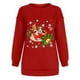 thumbnail image 4 of Sudadera holgada con estampado clásico de perro de Navidad de invierno para mujer Fridja fksj2303, 4 of 5