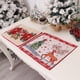 thumbnail image 4 of ER 4 decoraciones navideñas, estera decorativa de punto de dibujos animados para comedor, estera de aislamiento térmico europea, 34*43cm oso de fresa Electrónica, 4 of 5