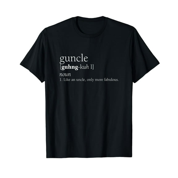Guncle Definition Shirt, Funny Pregnancy Announcement Gift