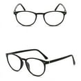 thumbnail image 3 of 4 Pack Women Men Presbyopic Glasses Oval Reading Glasses Blue Light Blocking Fashion Readers, 3 of 3