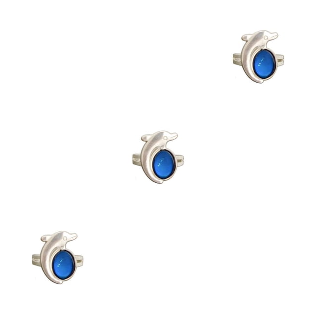 Anillos de humor Qarigey Color cambiable Joyería de moda ajustable Accesorios para disfraces