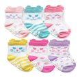 thumbnail image 1 of CHUANK Baby Girls Non-Skid 3D Ears Cat Socks  6-Pack, 1 of 2