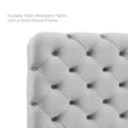 thumbnail image 6 of Modway Lizzy Tufted Full/Queen Performance Velvet Headboard in Light Gray, 6 of 9