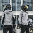 thumbnail image 3 of Impermeable SULAITE Conjunto de pantalones impermeables para lluvia con cubierta Invisible para zapatos, traje impermeable para motocicleta, ciclismo, pesca, Camping, 3 of 7