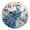 A015, variant on 10 Inch Wall Clock Battery Operated Square Clock for Office, Kitchen, Outdoor, Living Room, Colorful Starfish And Seashells On The Beach