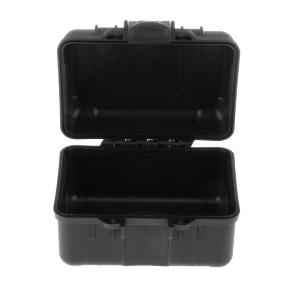 koolsoo Toolbox Storage Case Small Durable Hard Case for Home Outdoor Hobby  or Craft 11cmx7.8cmx4.2cm 