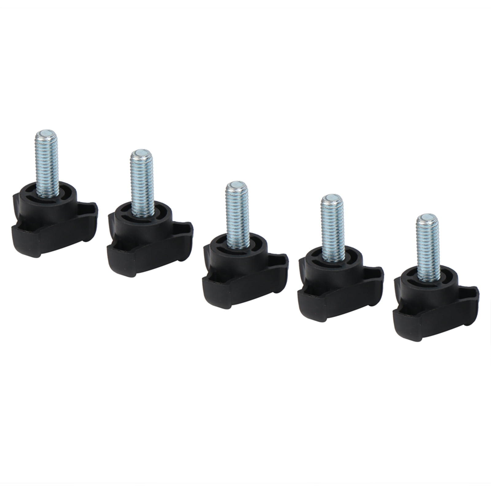 5pcs M8 Three Arm Knob, 23mm Head Hand Clamping Nuts Knob Hand Grip