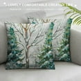 thumbnail image 3 of PRATYUS  Christmas Throw Pillows for Couch Waterproof Throw Pillow Covers Outdoor Pillows for Bed Sofa, Snowflakes with Xmas Tree Decorative Pillows, 3 of 5