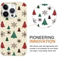 thumbnail image 2 of Christmas Beige Print Phone Case for iPhone 11 Pro Max 6.5", with Aesthetics Pattern Design Soft TPU Silicone Xmas Cases, Shockproof Bumper Protector Camera Girls Women Cover, Tree J, 2 of 6