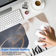 thumbnail image 4 of Long Mouse Pads for Desk,Blue Boho Abstract and Plant Pattern Desk Mats on Top Of Desks, Desk Mouse Pad Extra Large with 3mm Non-Slip Base and Stitched Edge for Gaming,Office,Work,Home 31.5"x11.8", 4 of 6
