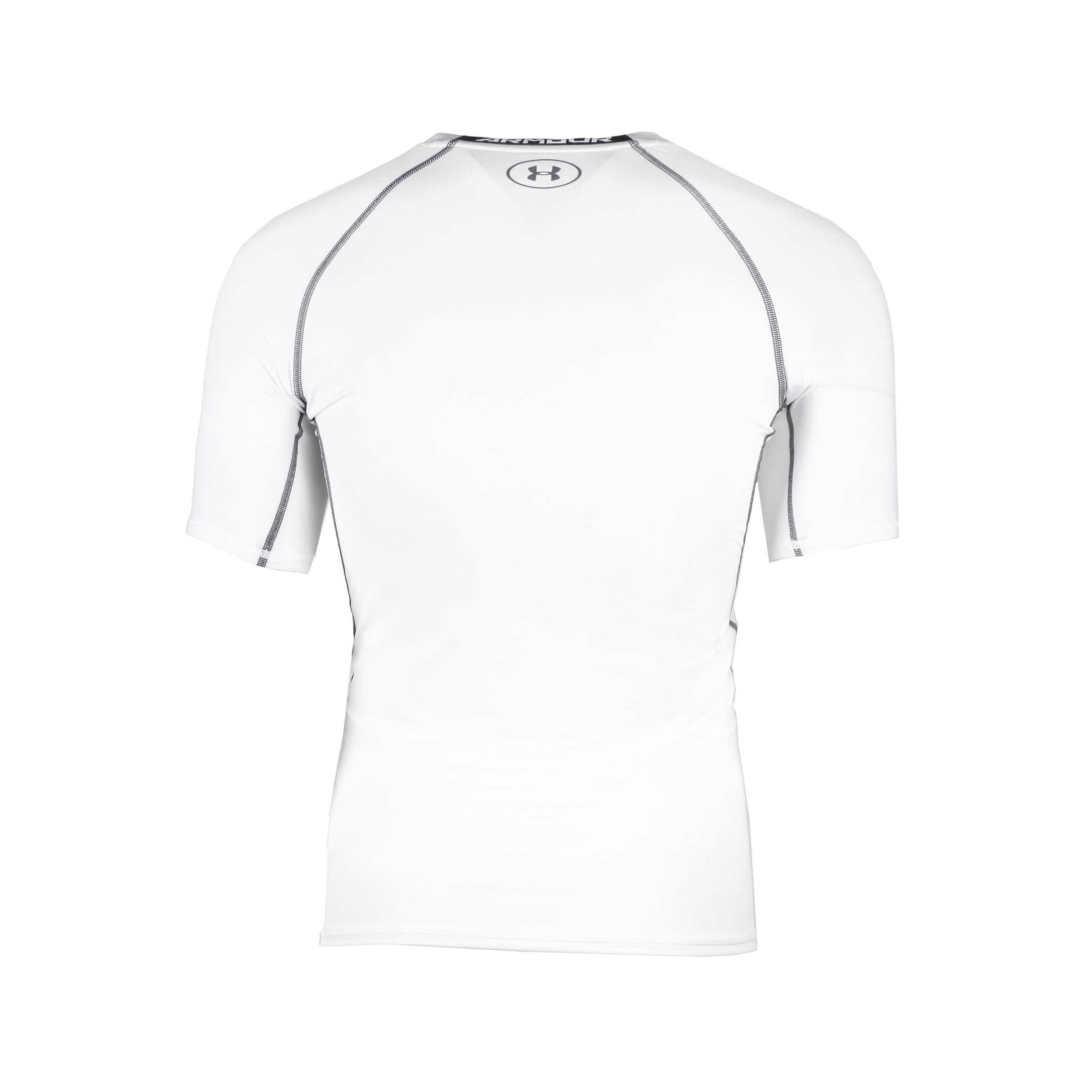 Under Armour HeatGear Armour Compression T-Shirt In White 1257468-100