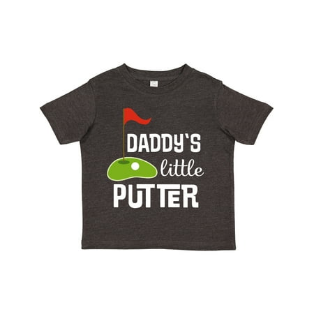 

Inktastic Golfing Daddys Little Putter Gift Toddler Boy or Toddler Girl T-Shirt