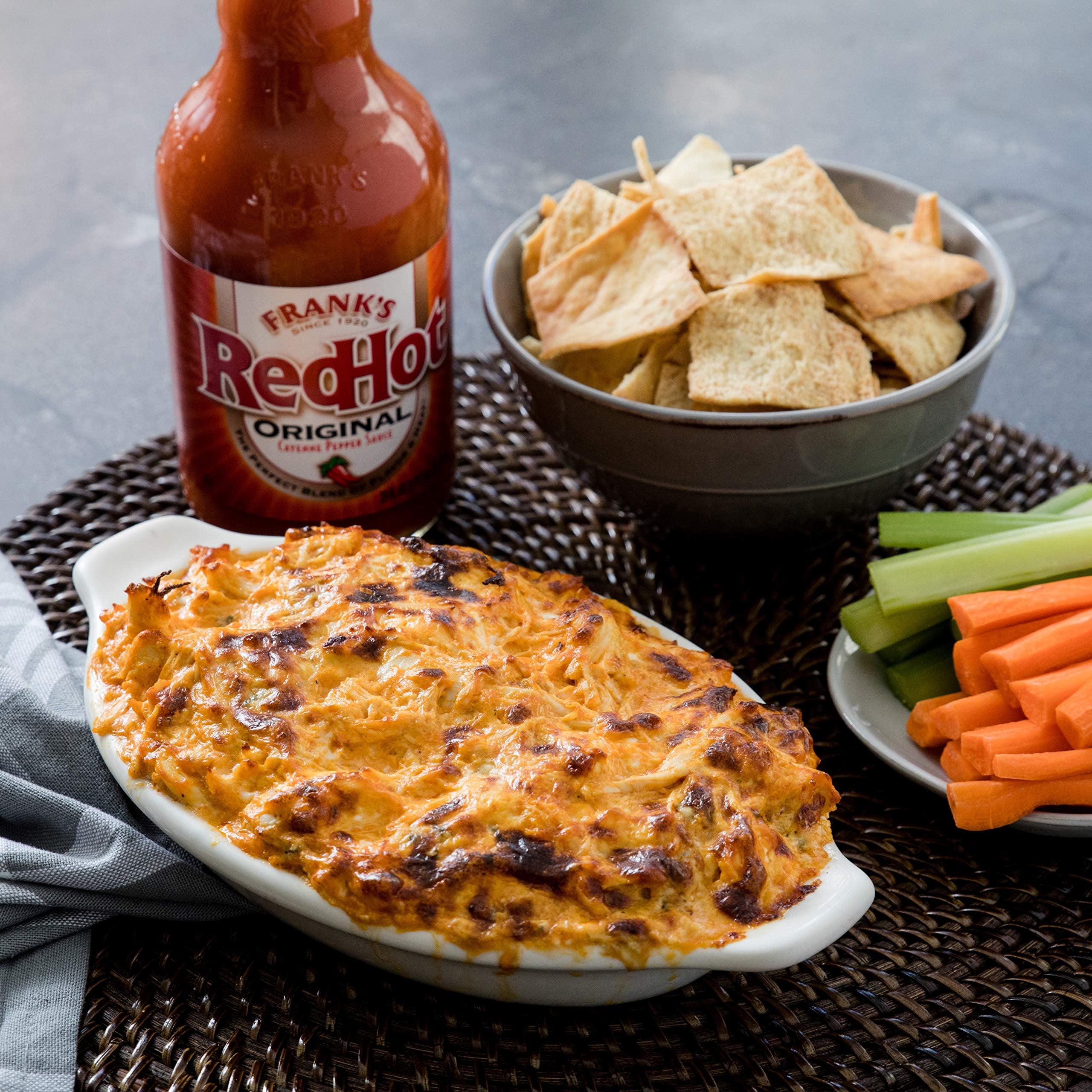 Frank's RedHot Original Hot Sauce, 23 fl oz (Pack of 24)