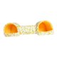 thumbnail image 3 of Túnel para hámster, nido para esconderse, jaula cálida, accesorios, tubo para cobayas, túnel para esconderse piña amarilla, 3 of 9