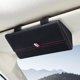 thumbnail image 1 of Estuche para gafas de visera, estuche organizador para coche con clip para colgar gafas, caja de almacenamiento para visera interior de coche para gafas, negro, 1 of 4