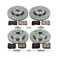 thumbnail image 3 of Power Stop Front and Rear Stock Replacement Brake Pad and Rotor Kit KOE4490 Fits 2013 Subaru Impreza, 3 of 8
