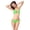 Fruit Green, variant on Bikini Set Bandage Solid Brazilian Swimwear Two Pieces Swimsuit Padded Thong Bathing Suits