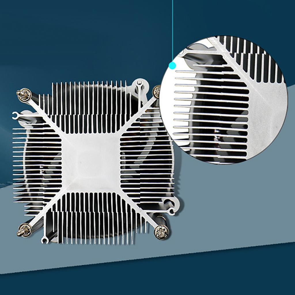 Wzmzjy 2200RPM CPU Quiet Fan 9cm Cooling Heatsink Cooler For LAG CPU 775 115, for Blue
