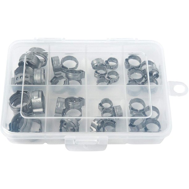 Oetiker Clamp Assortment Case, Oetiker Stepless Ear Clamps, Single Ear